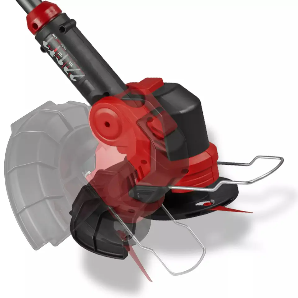 Aparador de relva sem fio GE-CT 18/25 Li-Solo EXPERT + 1 Bateria 18V 4.0Ah + Carregador EINHELL 3