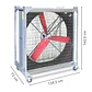 Ventilador Metálico Profissional 400V 45.600 m³/h TTW45000 TROTEC - thumbnail 2