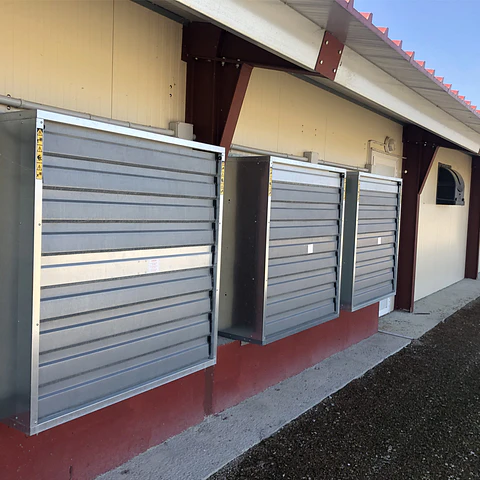 Ventilador Aço Galvanizado com Persiana Profissional 400V Ø1000mm 25.000 m³/h VGXL-VGXP 100T-050 MASTER 