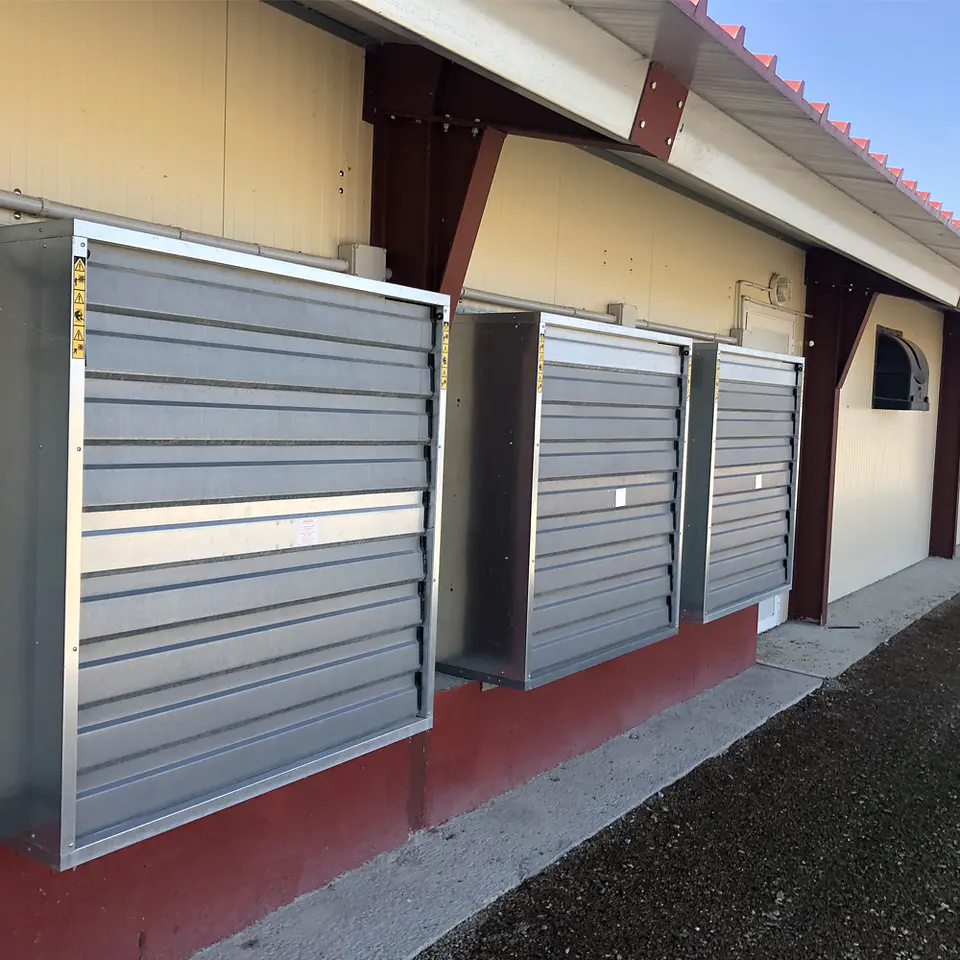 Ventilador Aço Galvanizado com Persiana Profissional 400V Ø1250mm 38.000 m³/h VGXL-VGXP 125T-100 MASTER   2
