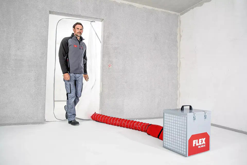 Purificador de ar para obras e remodelações VAC 800-EC Air Protect 14 FLEX 8