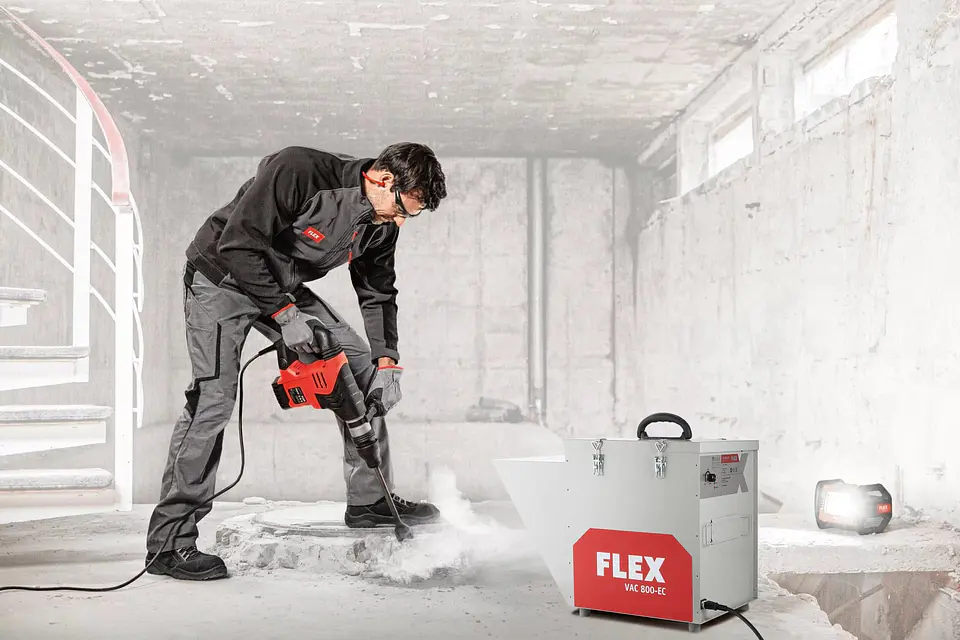 Purificador de ar para obras e remodelações VAC 800-EC Air Protect 14 FLEX 10