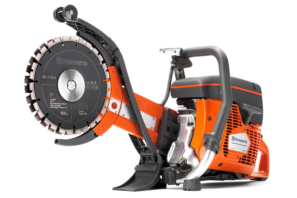 Cortadora de Disco 350mm K 760 Cut-n-Break 3.7 kW (Gasolina) com 2 Discos 230mm HUSQVARNA 3