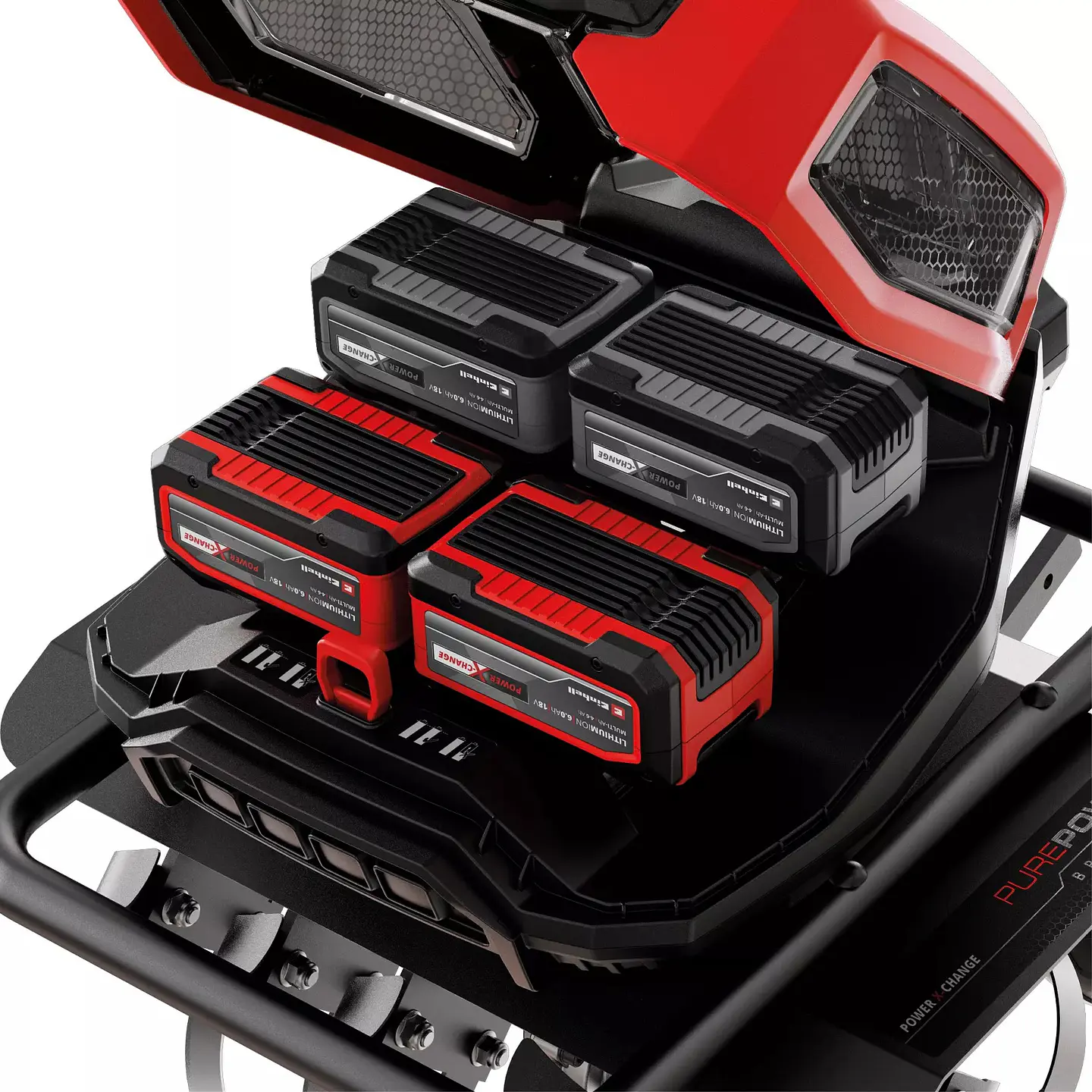 Motoenxada sem fio GP-CR 36/45 Li E BL PROFESSIONAL + 2 Baterias 4.0Ah + Carregador Duplo EINHELL 6
