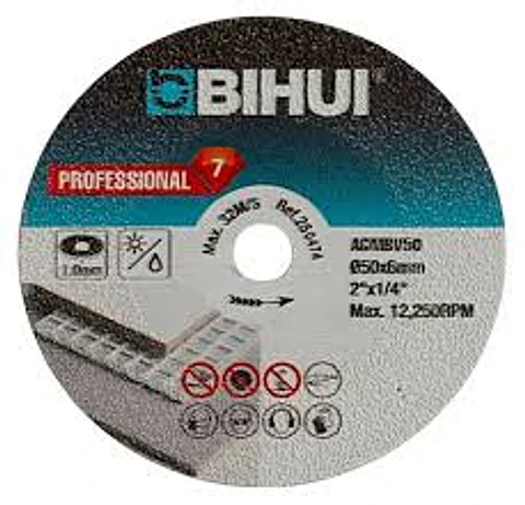 Disco de Diamante para Cerâmica Ø50 x 6 mm AGMBV50 BIHUI
