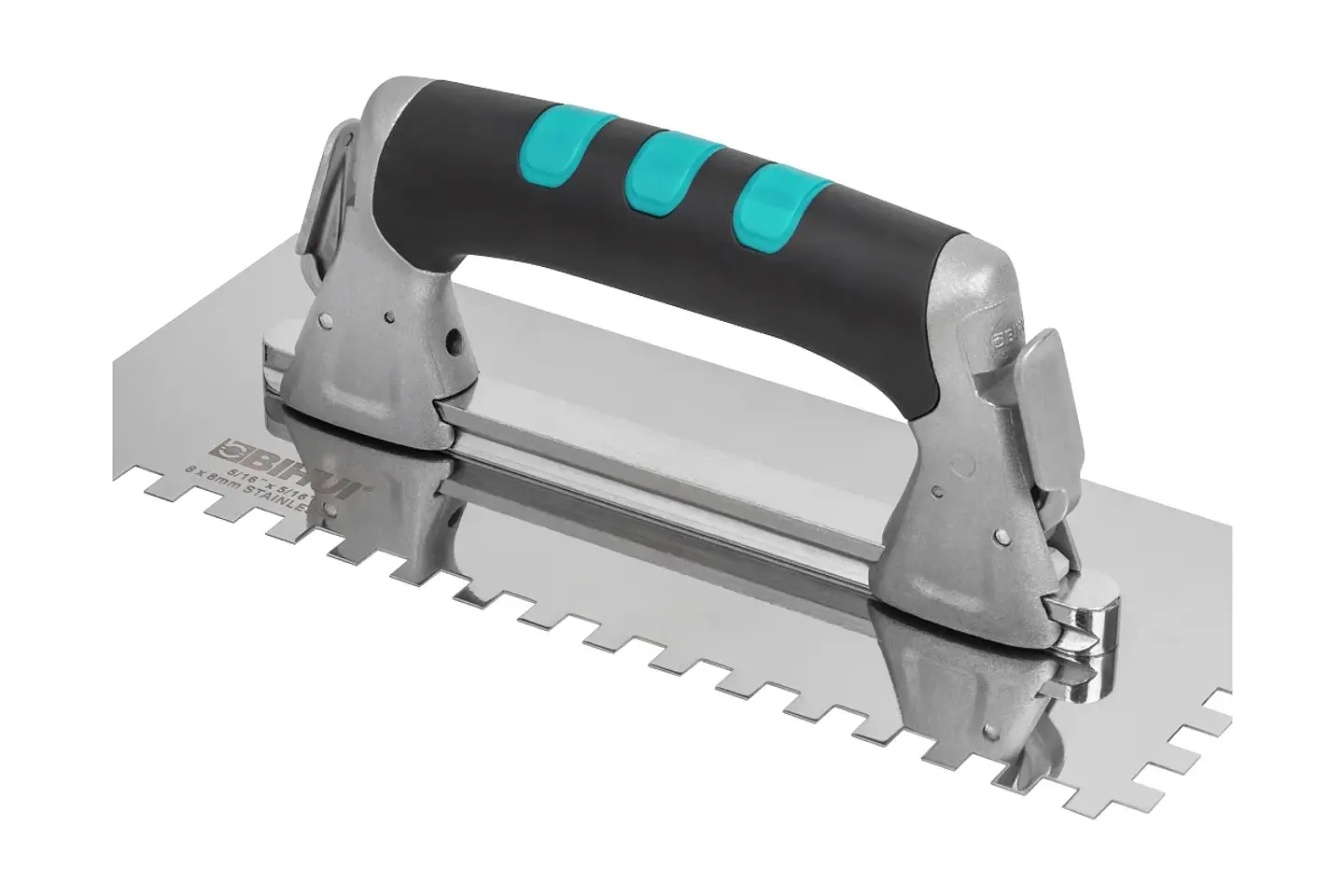 Sistema de 6 Espátulas Dentadas em Aço Inox PTSJH8 BIHUI 2