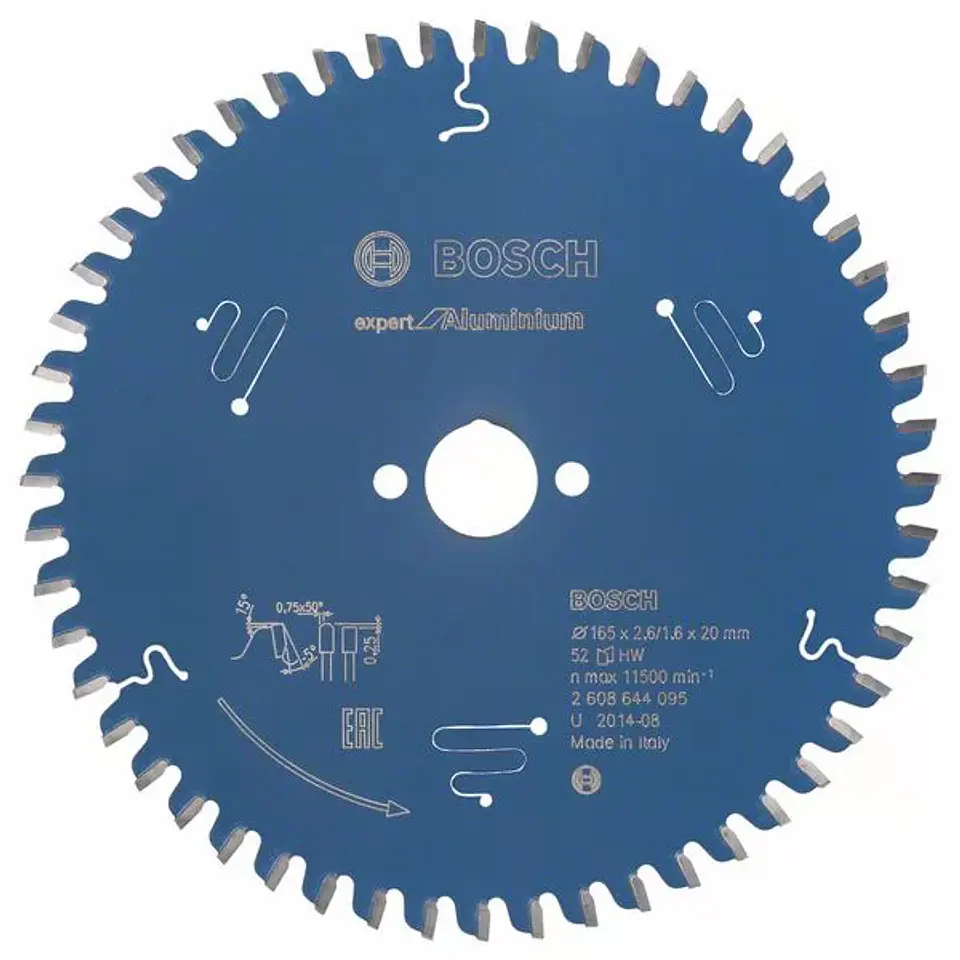 Discos de serra circular Expert for Aluminium BOSCH 1