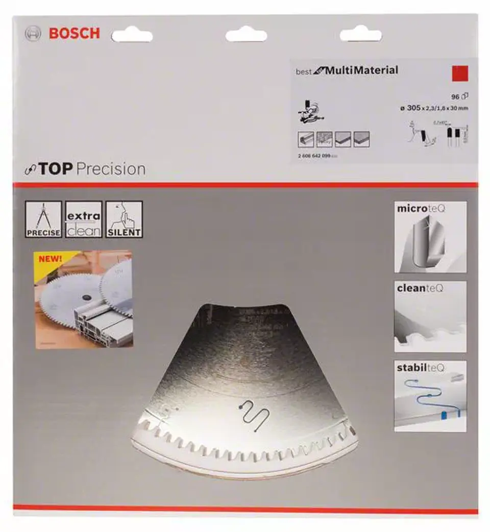 Discos de serra circular Top Precision Best for Multi Material BOSCH 4