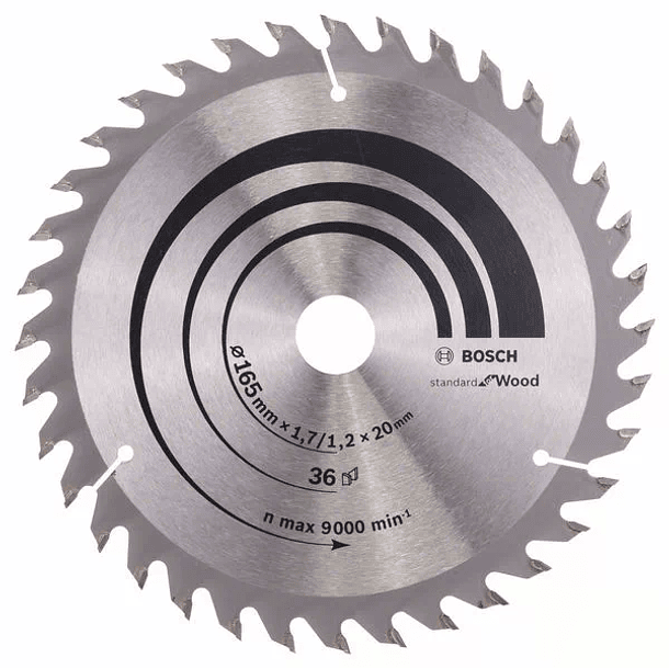 Discos de serra circular para madeira Optiline Wood BOSCH 1