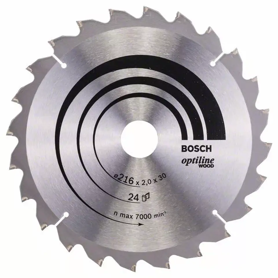 Discos de serra circular para madeira Optiline Wood BOSCH 3