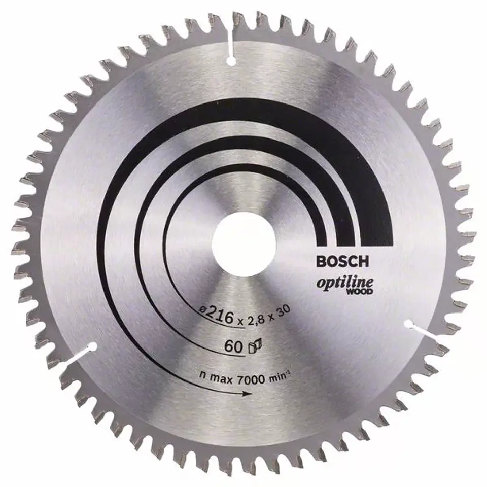 Discos de serra circular para madeira Optiline Wood BOSCH 4