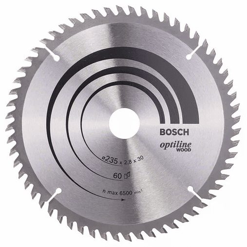 Discos de serra circular para madeira Optiline Wood BOSCH 5