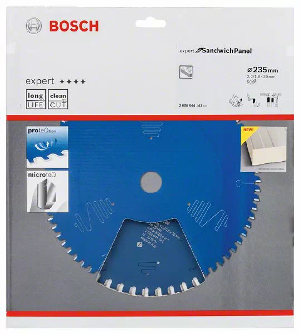 Discos de serra circular Expert para Painel Sandwich BOSCH 4