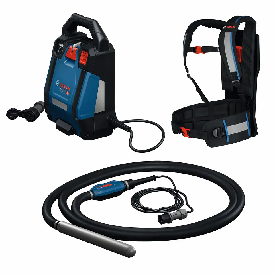 Sistema de vibrador sem fios com mochila GPU 18V2DI + GBP 100 BOSCH 2