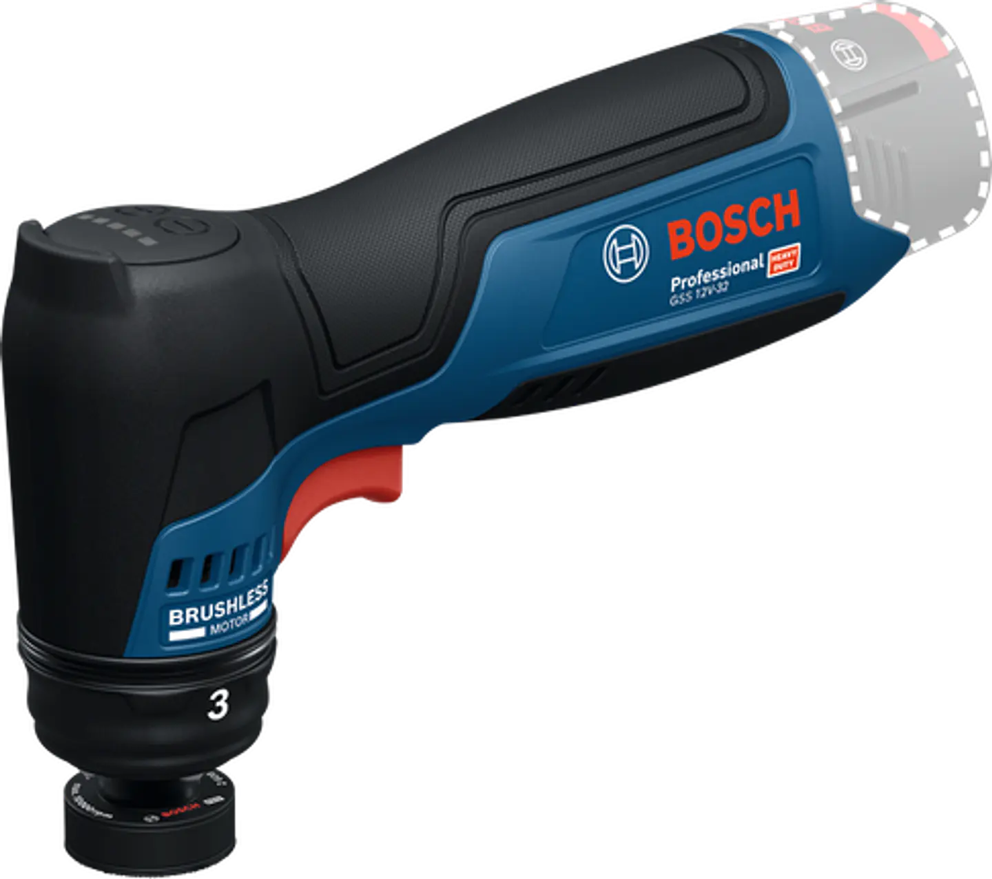 Lixadeira vibratória pontual GSS 12V-32 BOSCH Professional BOSCH 2