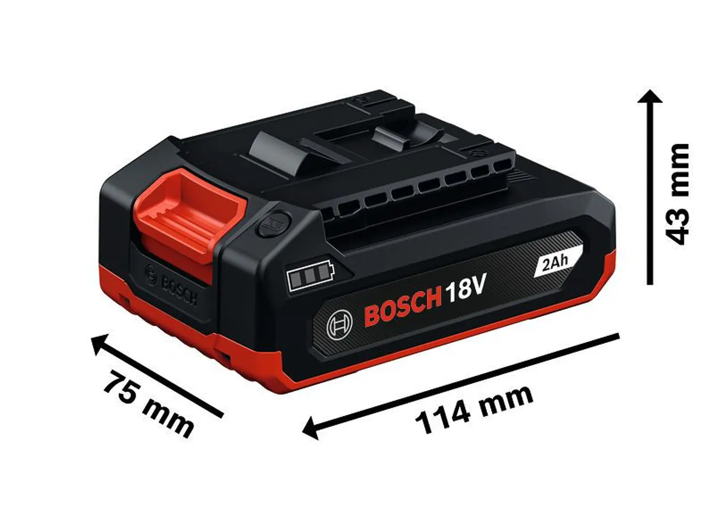 Bateria PRO GBA18V-20 BOSCH 18V 2.0Ah BOSCH 4