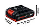 Bateria PRO GBA18V-20 BOSCH 18V 2.0Ah BOSCH - vignette 4