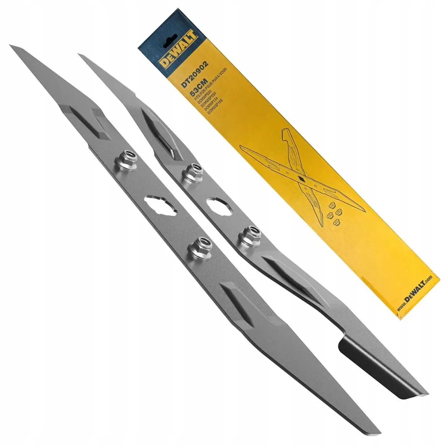 Lâmina Dupla 530mm para Corta-Relvas DCMWP134/156/500/550/660 DT20902 DEWALT 1