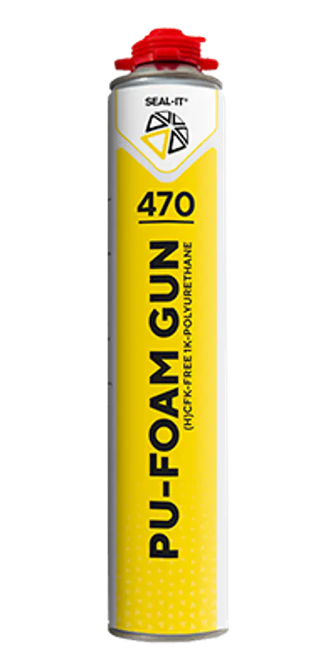 Espuma Poliuretano Profissional de Pistola 470 PU-FOAM GUN SEAL-IT
