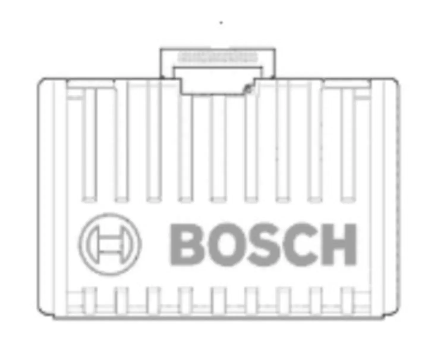 Mala de Plástico para Martelo GSH 11 E 1600A03625 BOSCH 1