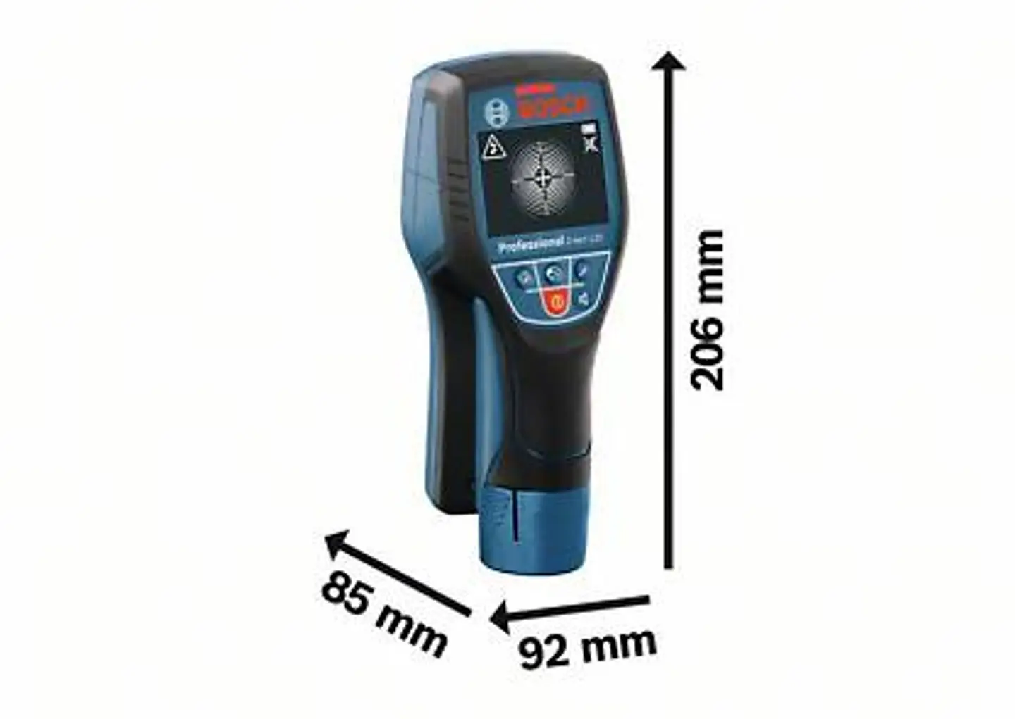 Detetor de metais PRO D-Tect 120 c/pilhas BOSCH 2
