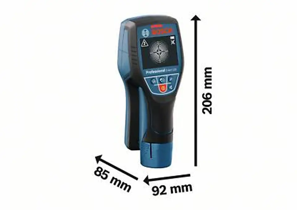 Detetor de metais PRO D-Tect 120 c/pilhas BOSCH 2