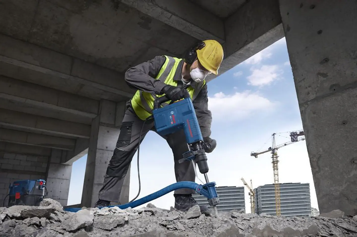 Martelo demolidor SDS max GSH 11EV BOSCH Professional BOSCH 5
