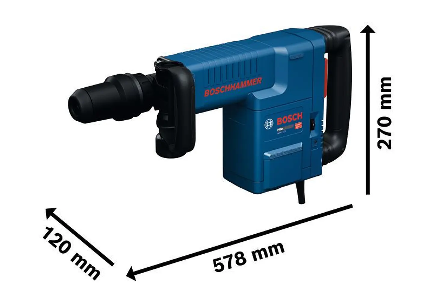 Martelo demolidor SDS max GSH 11EV BOSCH Professional BOSCH 7