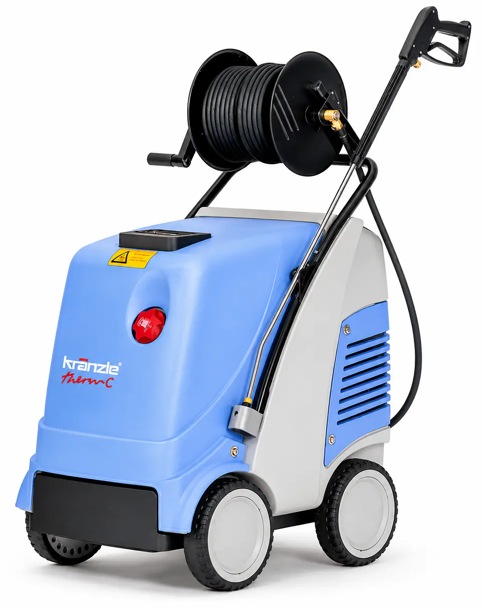 Máquina de Alta Pressão Profissional Agua Quente 30-150 Bar THERM C 15/150 T KRÄNZLE 1