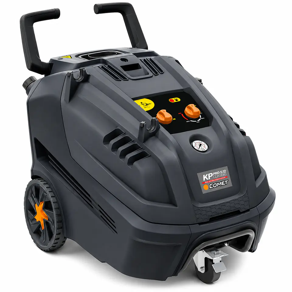 Máquina de Lavar de Alta Pressão a Quente 400V KP PRO Classic 5.12/200T COMET (EXCLUSIVO ONLINE) 1