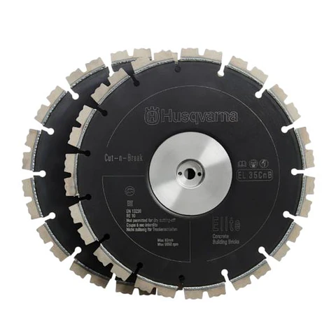 Kit 2 Discos de Diamante para Betão Médio Ø230mm (Cut-n-Break) EL35CNB HUSQVARNA