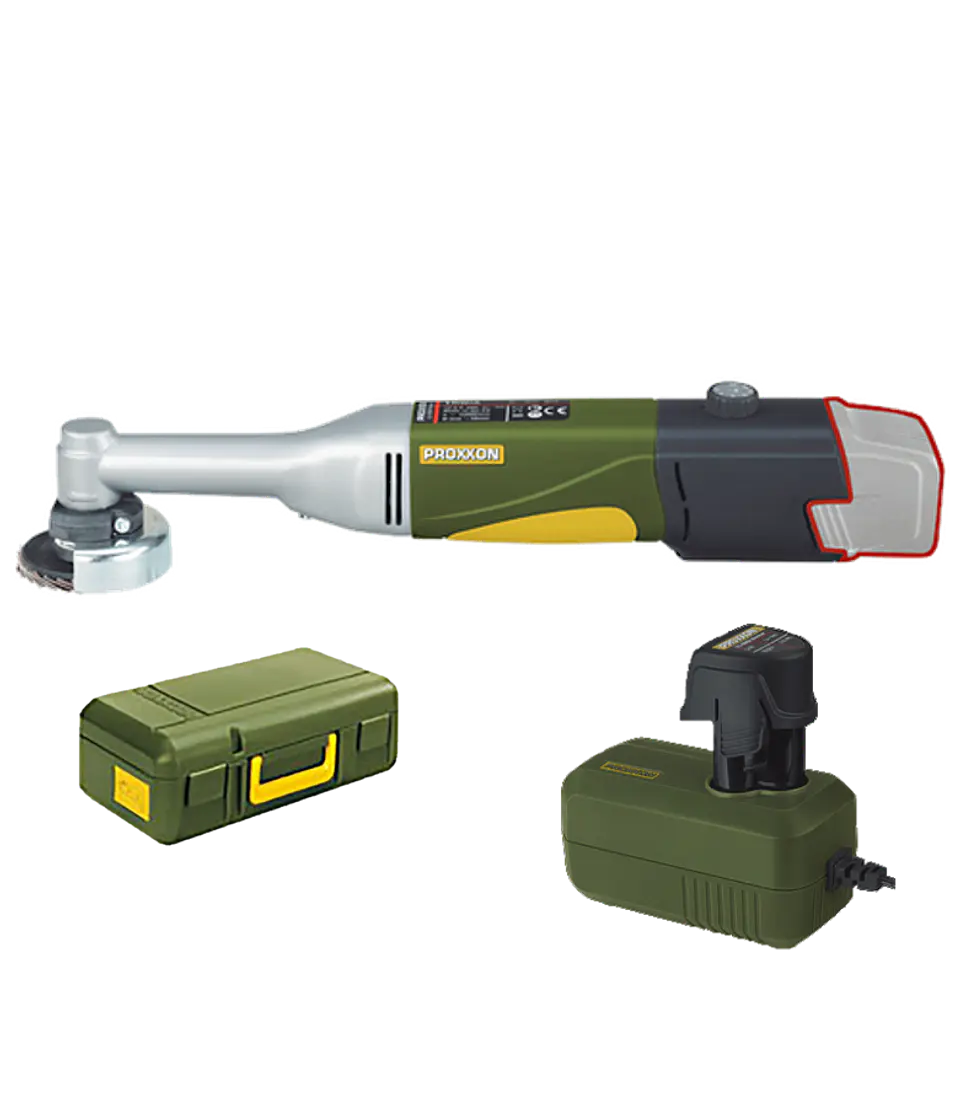 Mini Rebarbadora a bateria 10,8V para Cerâmica a Seco + 1 Baterias 2,6 Ah LHW/A PROXXON 1