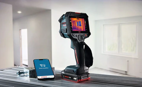 Câmara térmica EXPERT EXTC18V-650-17C + 1 Bateria GBA 18V 2.0Ah + 1 carregador GAL 18V-20 BOSCH