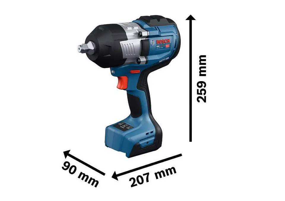 Aparafusadora de impacto GDS18V-1400 em mala L-BOXX BOSCH 7