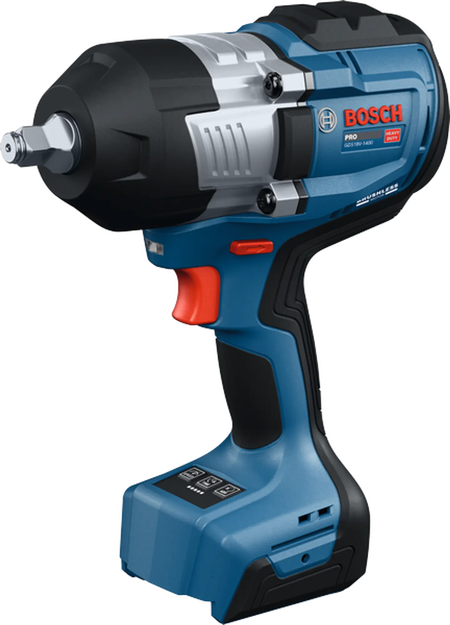 Aparafusadora de impacto PRO GDS18V-1400 + 2 Baterias EXBA18V-55 + carregador GAL 12V/18V-80 BOSCH 2