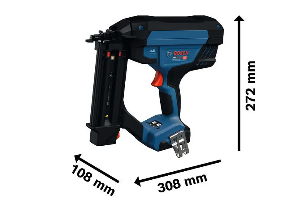 Pregador Brad sem fios GNH18V-50-2M em L-BOXX 238 BOSCH 6