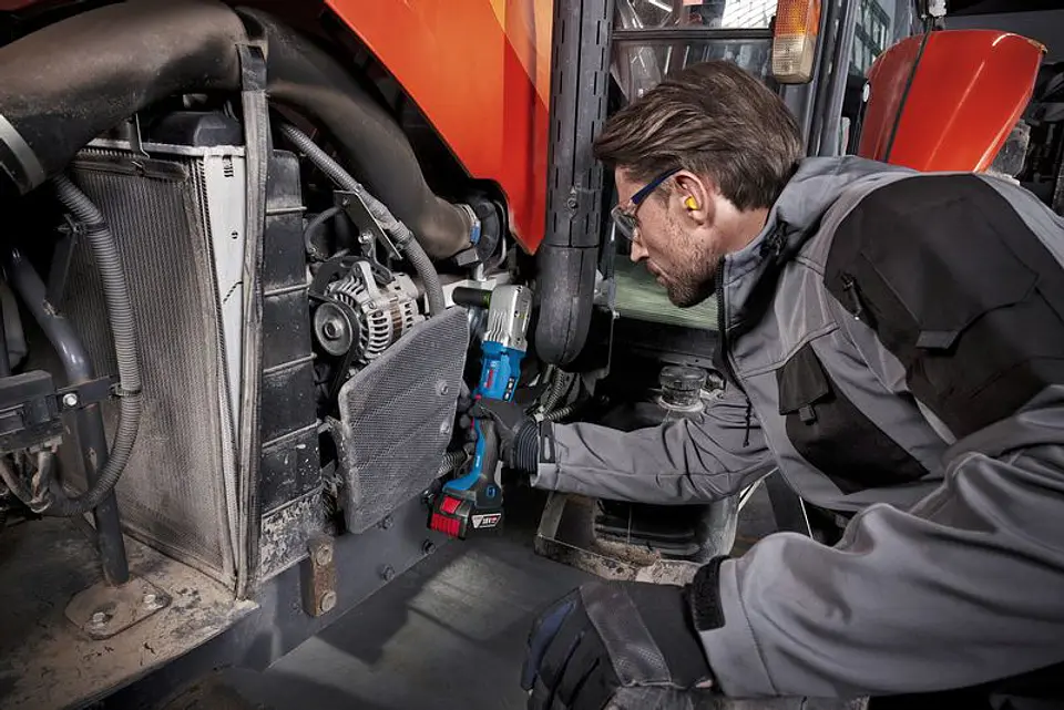 Chave de impacto de ângulo reto sem fio GRS18V-330 L-BOXX BOSCH 8