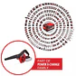 Soprador a bateria TE-CB 18/270 Li - Solo EINHELL - Miniatura 3
