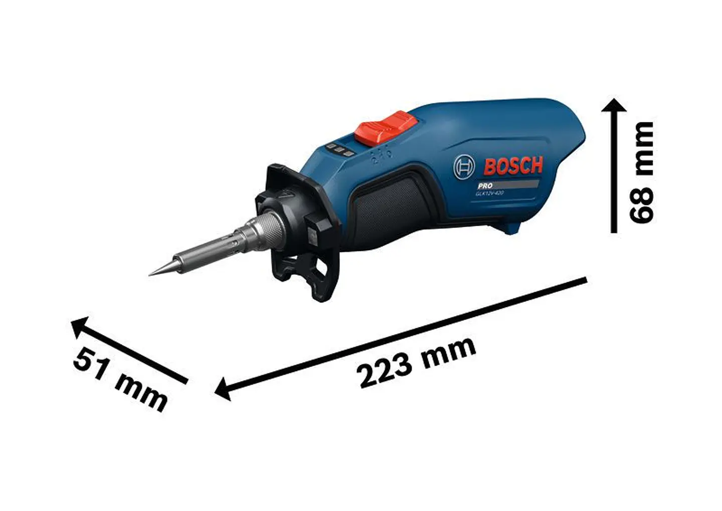 Ferro de soldar sem fio GLK12V-420 BOSCH 7