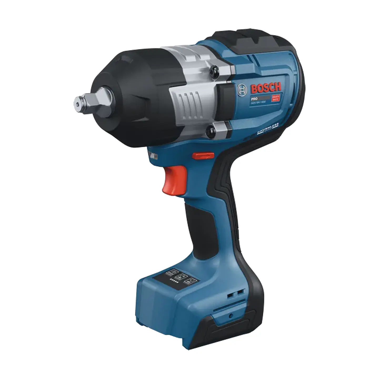 Aparafusadora de impacto PRO GDS18V-1400 + 2 Baterias EXBA18V-80 + 1 carregador GAL 12V/18V-80 BOSCH 1