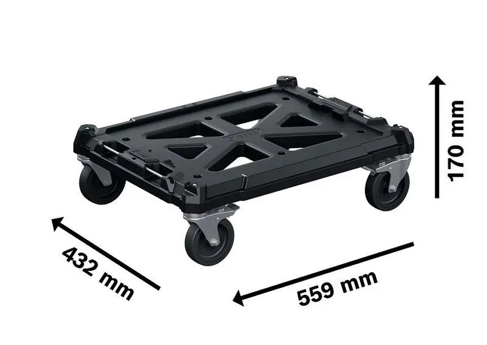 Carrinho L-BOXX Contractor com rodas BOSCH 6