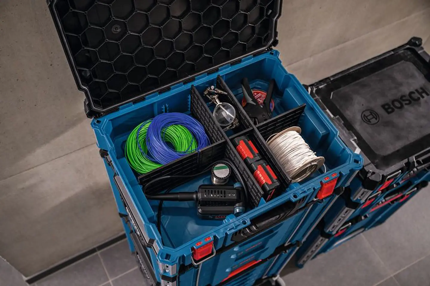 Conjunto de Divisórias L-BOXX Contractor 170 BOSCH 2
