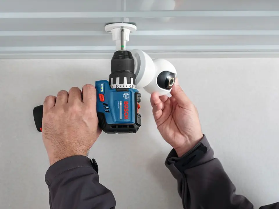 Aparafusadora sem fio GSR12V-31 + 2 Baterias GBA12V-20 + Carregador GAL 12V-20 + 25 Pontas em mala de lona BOSCH 3