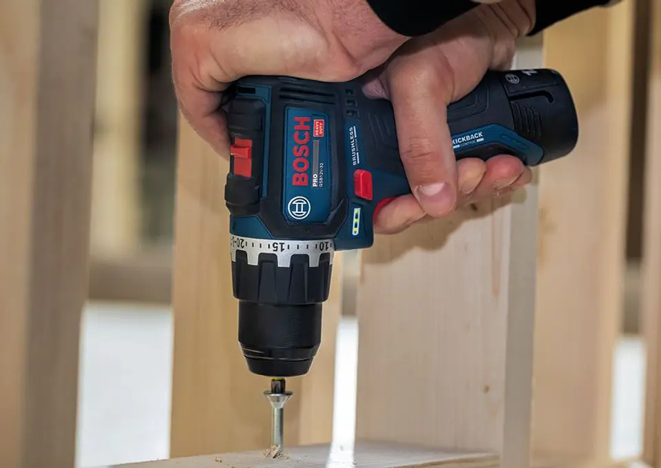 Berbequim com percussão sem fio GSB12V-32 BOSCH 4