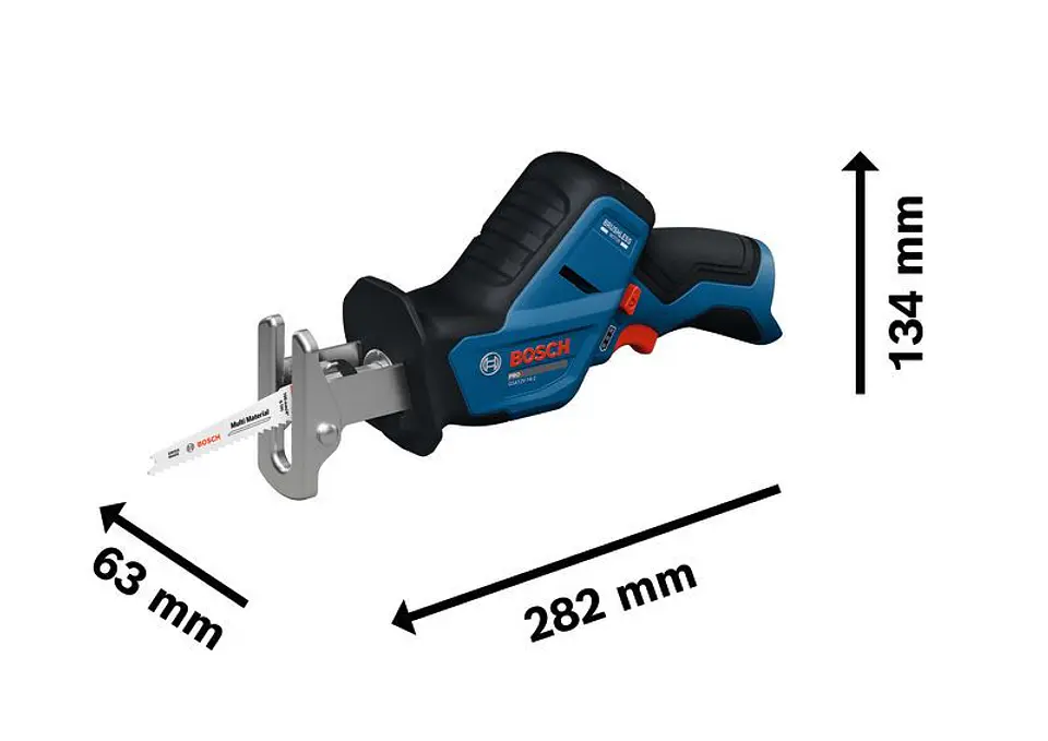 Serra sabre sem fio GSA12V-14-2 BOSCH 7