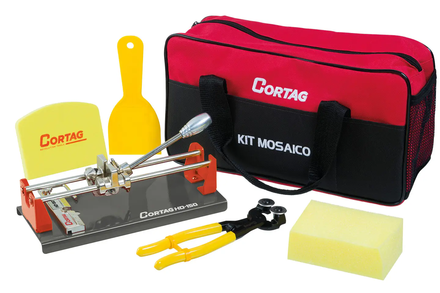 Kit Completo para Corte e Acabamento de Mosaicos 150x150mm CORTAG 1
