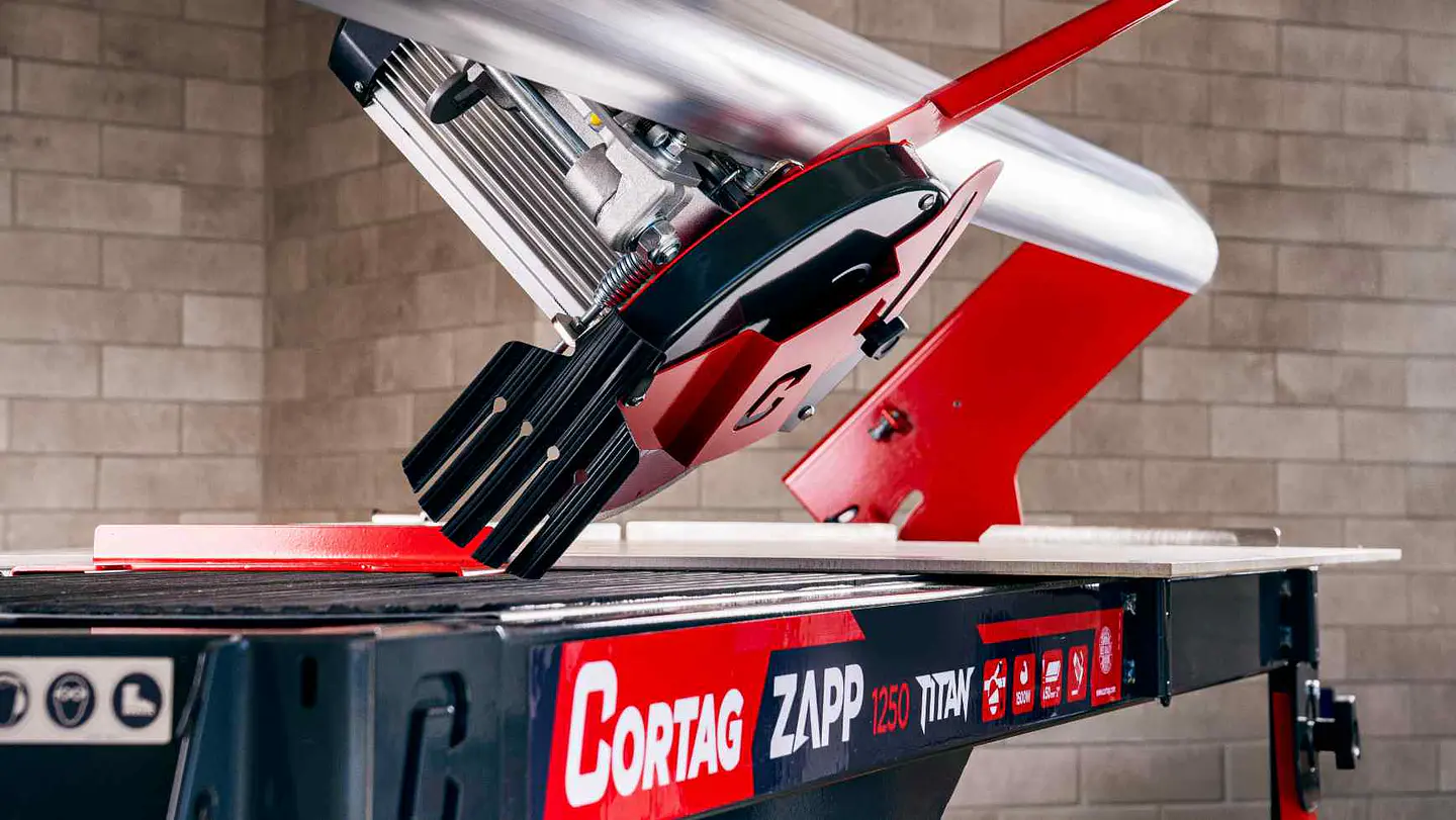 Cortadora Eletrica de Cerâmica Ø250 mm Corte 1250mm Serie Zapp Titan 1250 CORTAG 2