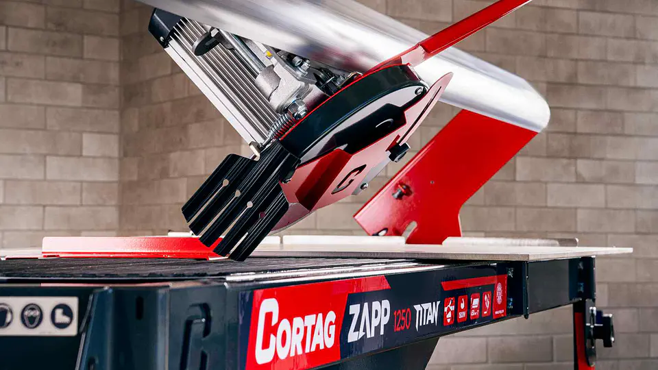 Cortadora Eletrica de Cerâmica Ø250 mm Corte 1250mm Serie Zapp Titan 1250 CORTAG 2