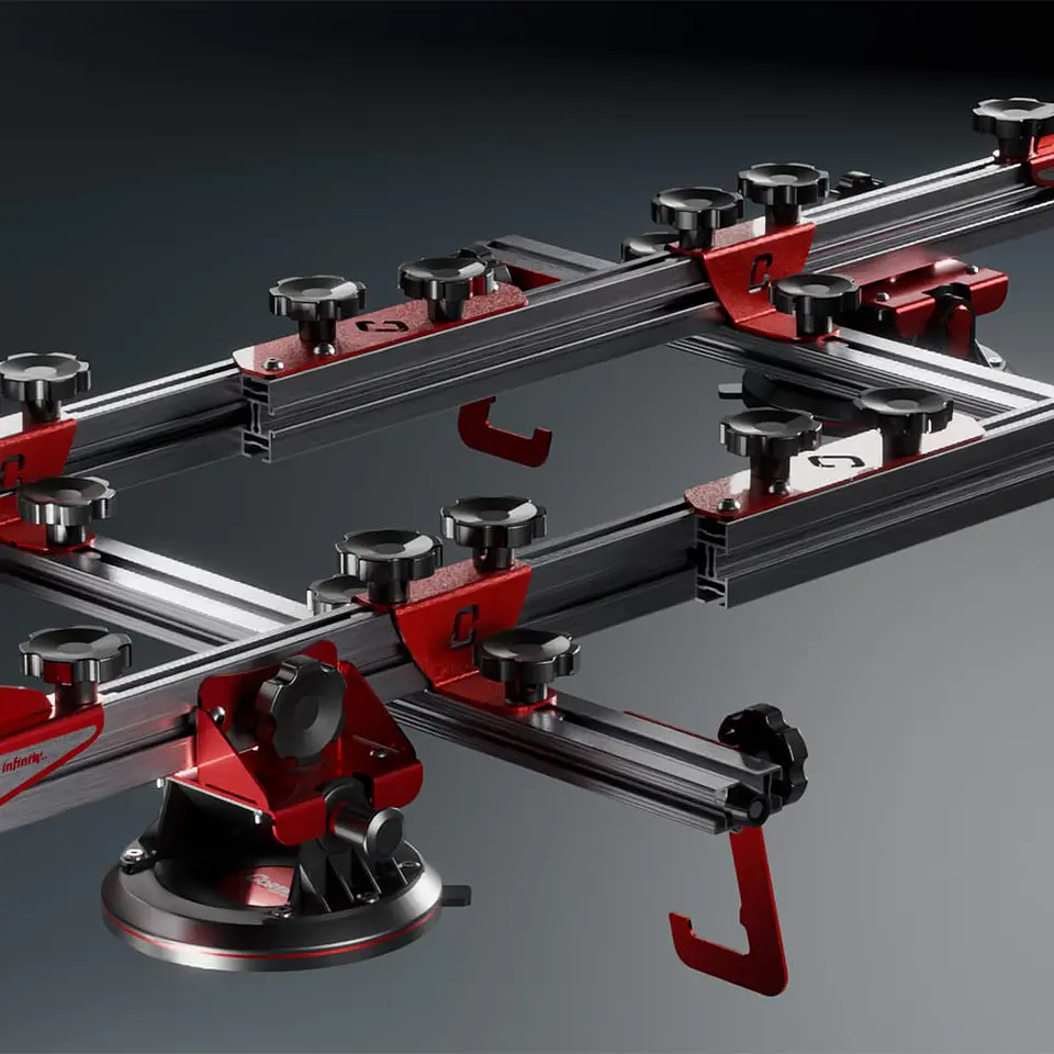 Sistema de Transporte 100 Kg com 4 Ventosas Infinity C-180 CORTAG  2
