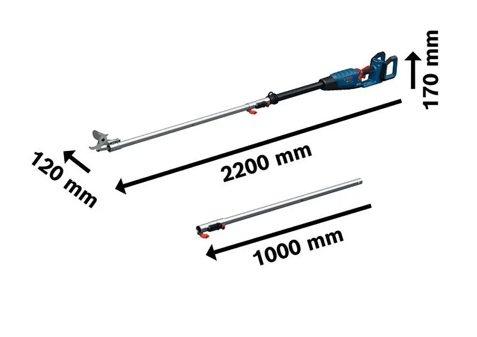 Tesoura de Poda extensível sem fio GGP18V-45EP BOSCH 5